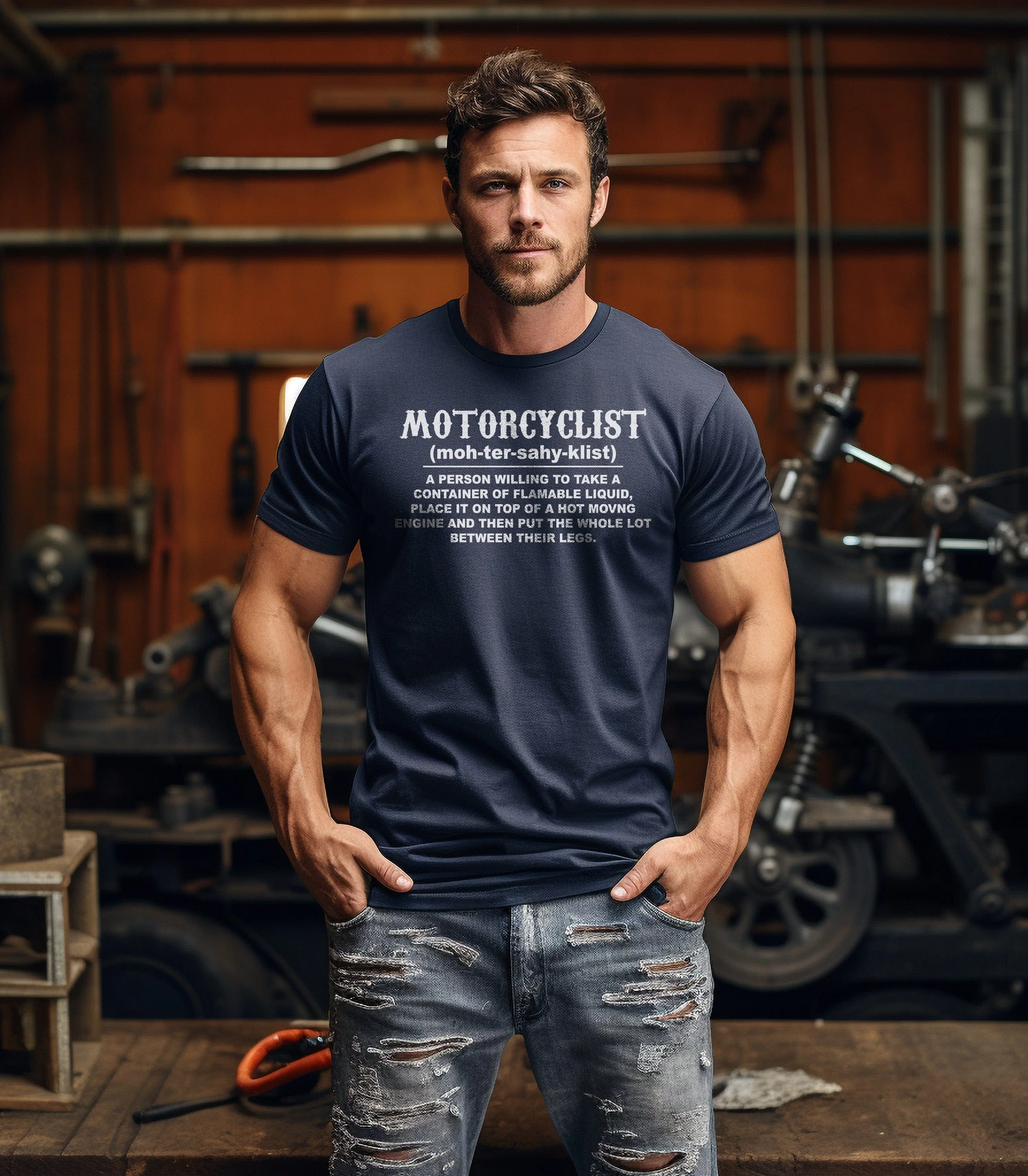 Motorcyclist T-Shirt - Image 15
