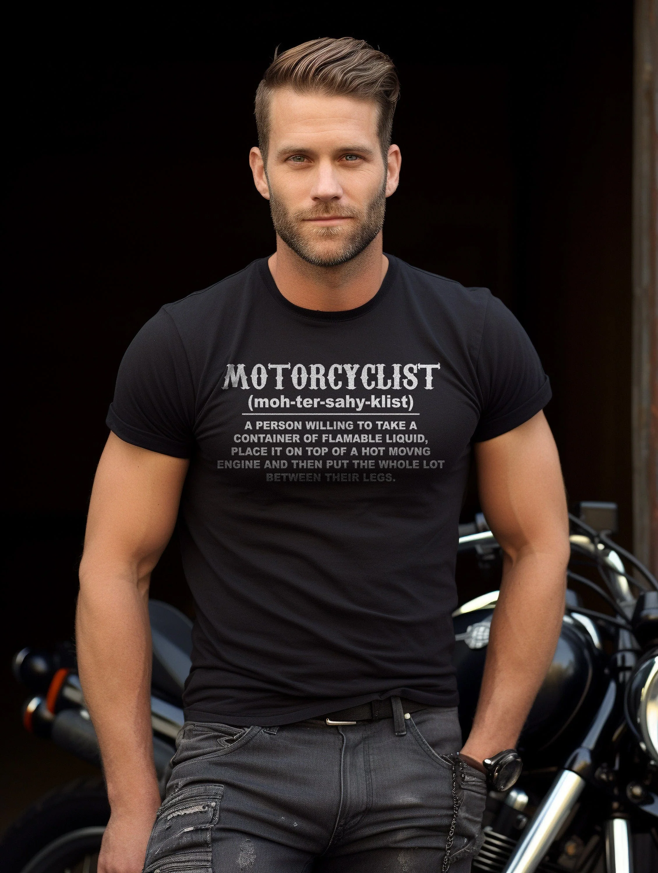 Motorcyclist T-Shirt - Image 5