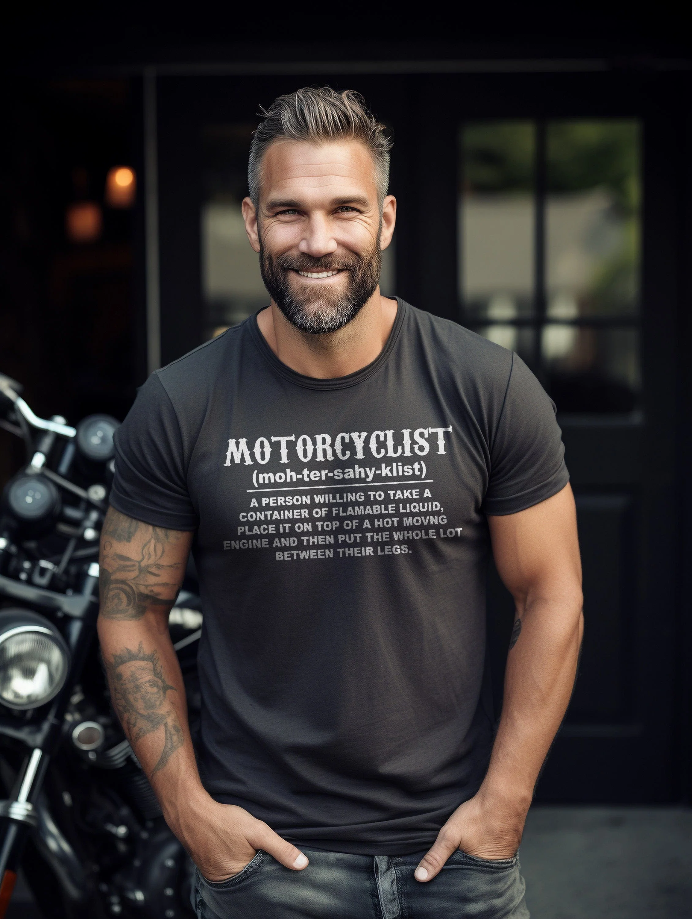 Motorcyclist T-Shirt - Image 9
