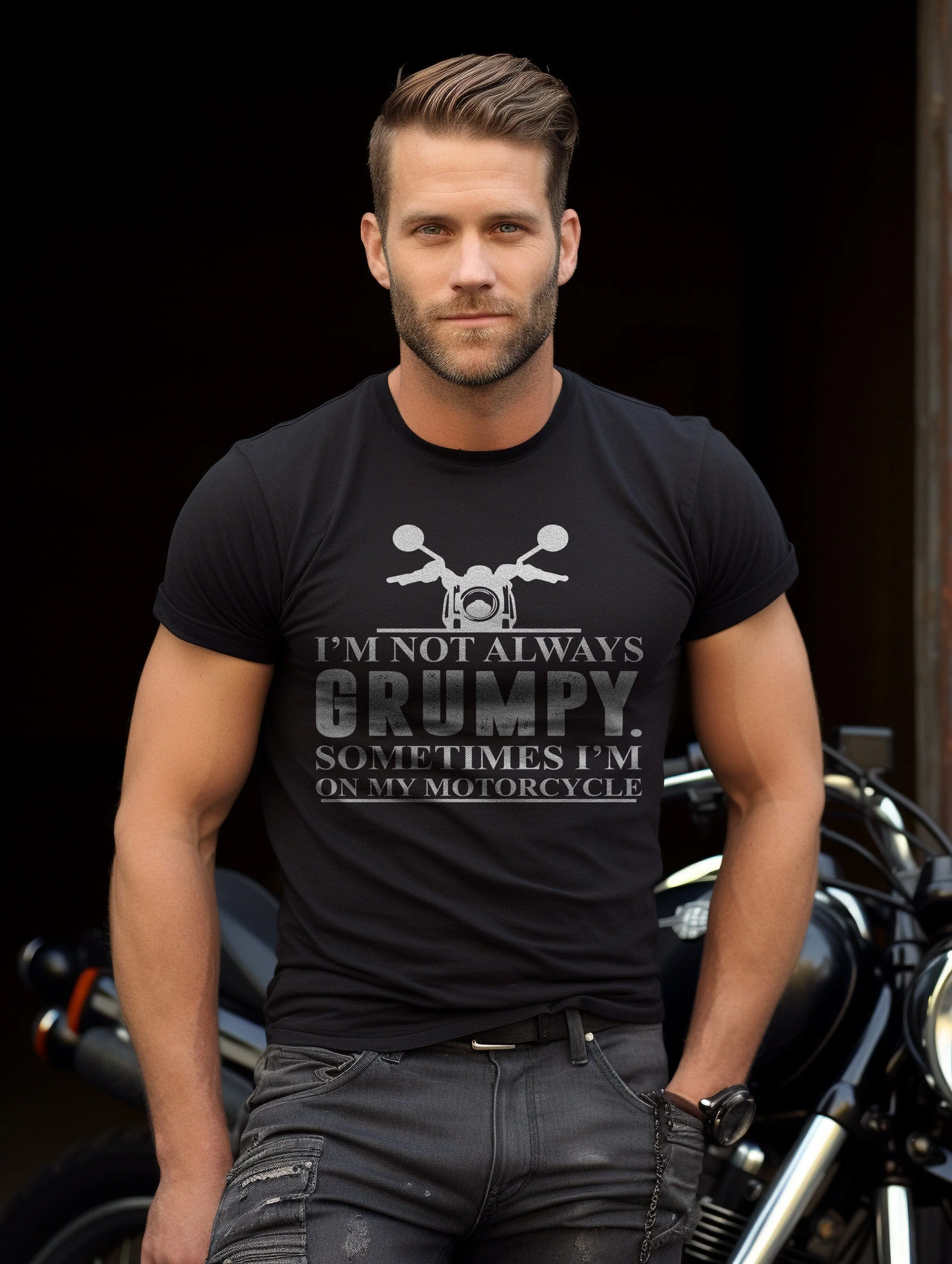 Not Always Grumpy T-Shirt - Image 4