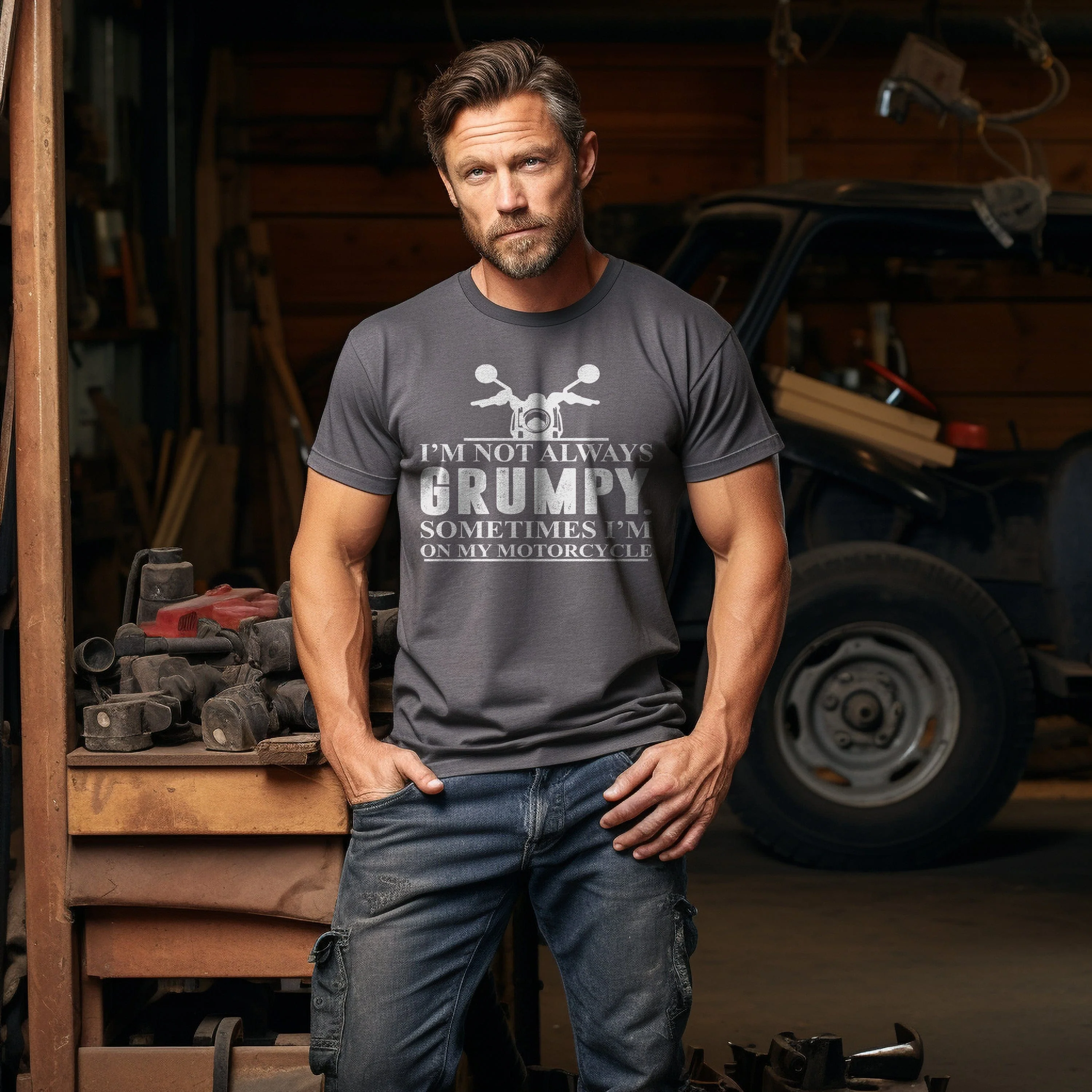 Not Always Grumpy T-Shirt - Image 7