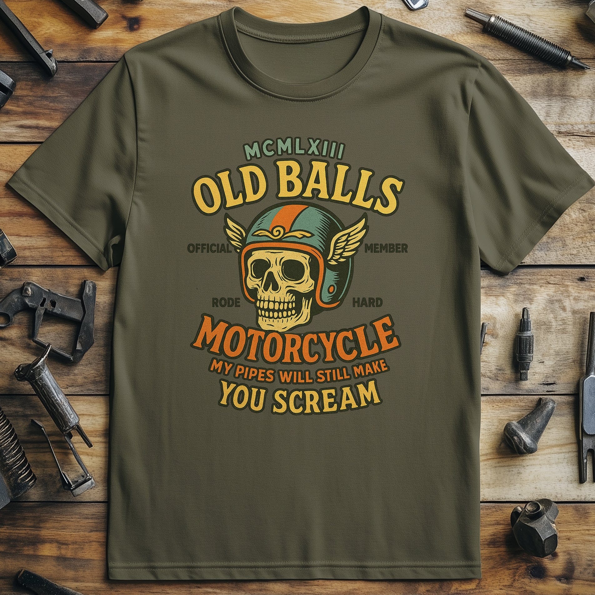 old balls 32 T Shirt - Image 4