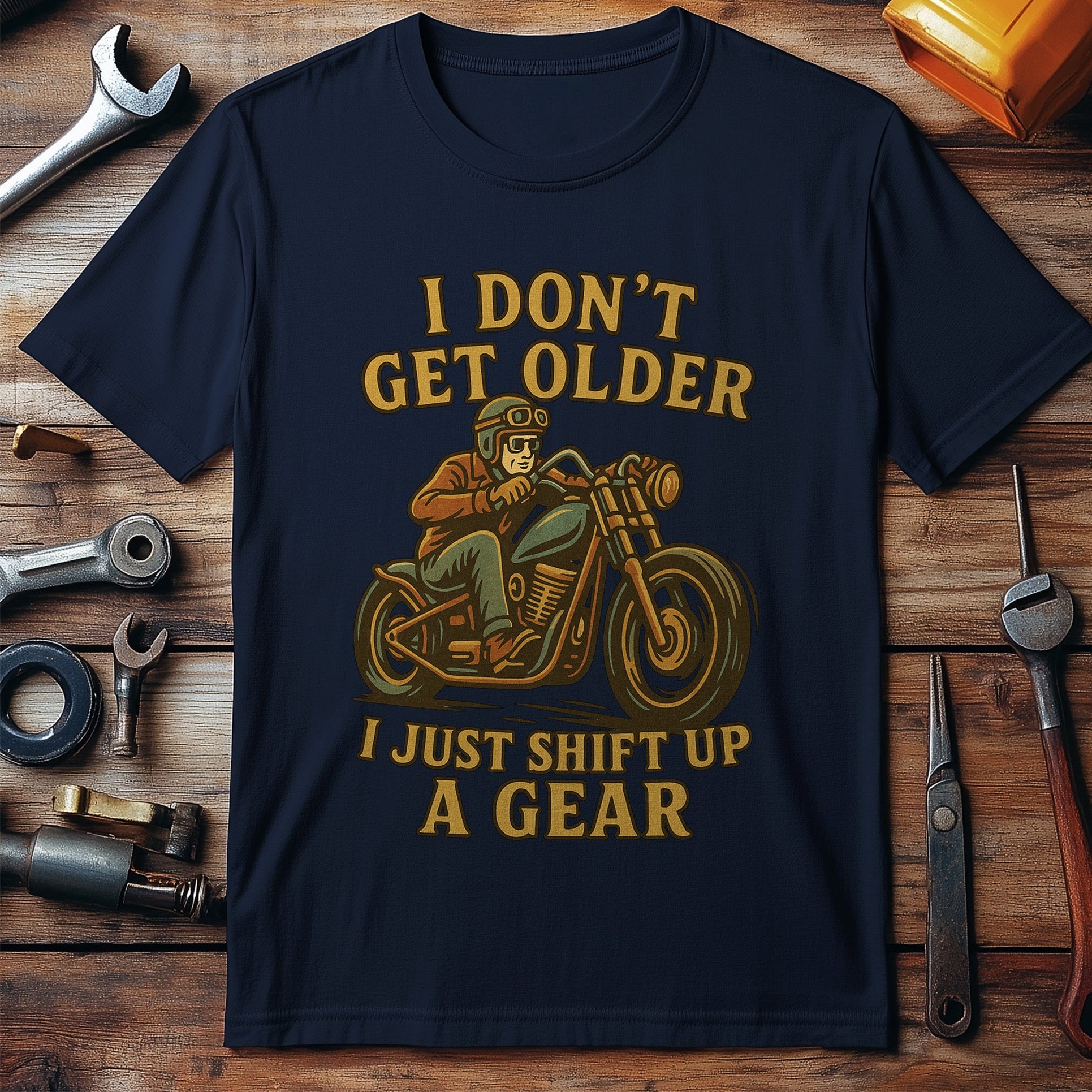 older shift a gear 33 T Shirt - Image 3
