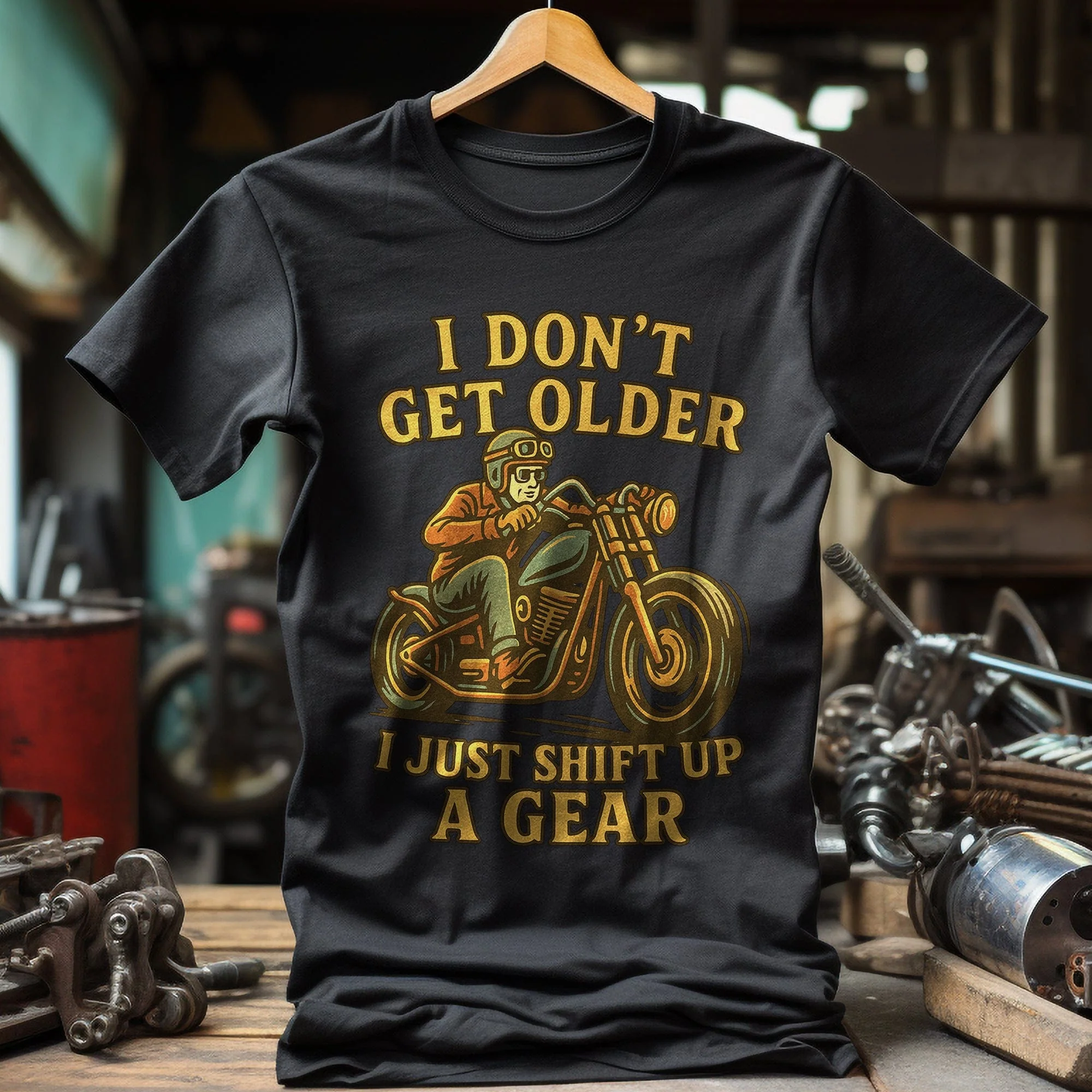 older shift a gear 33 T Shirt - Image 5