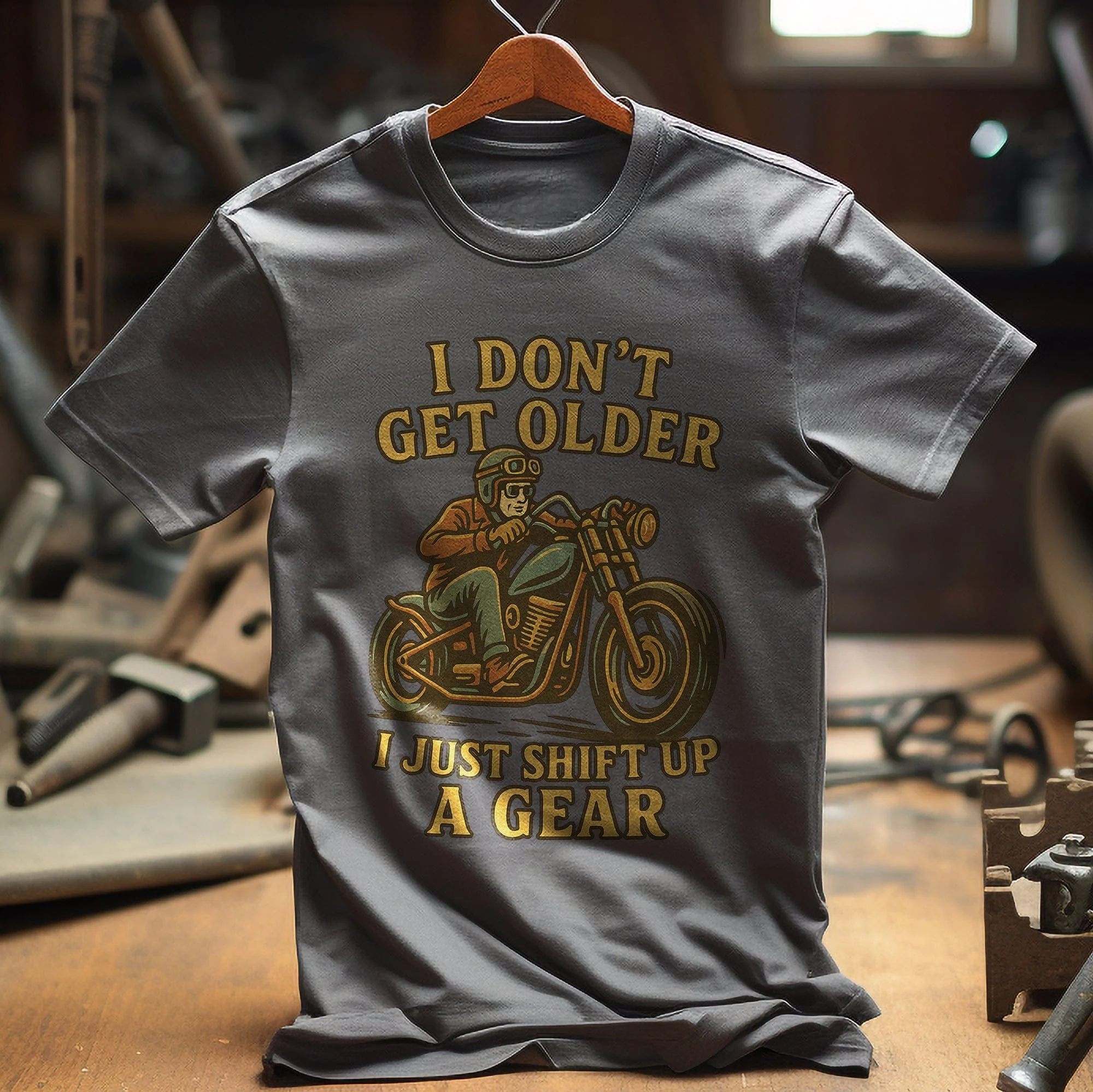 older shift a gear 33 T Shirt - Image 6
