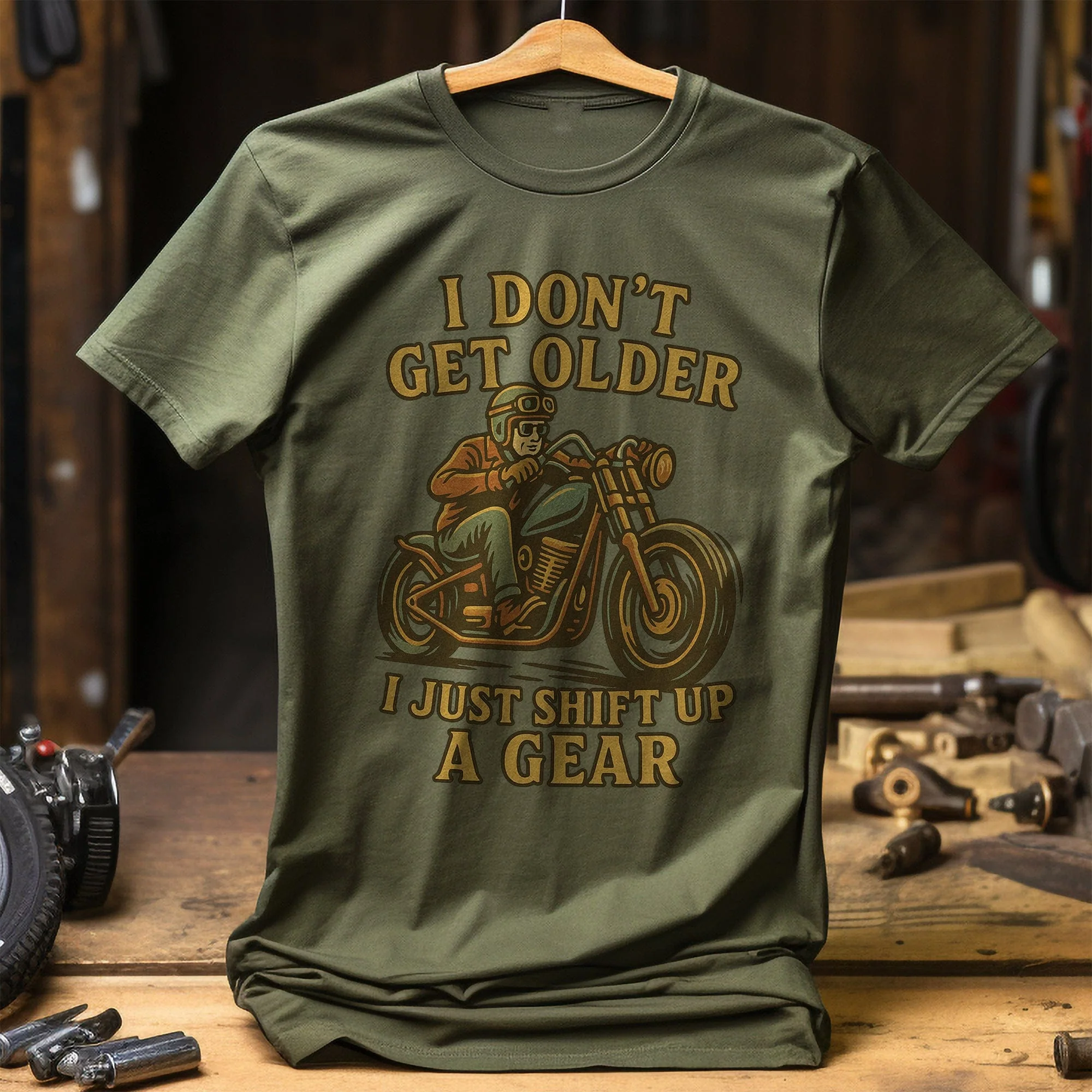 older shift a gear 33 T Shirt - Image 8