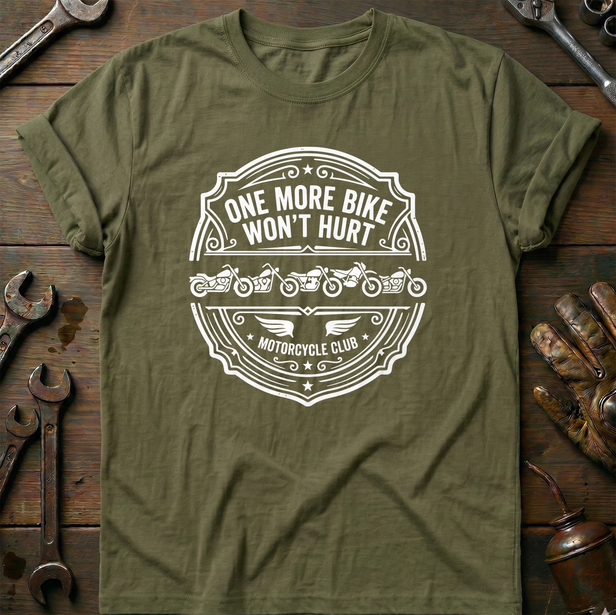 ONE MORE BADGE 031 T Shirt - Image 4