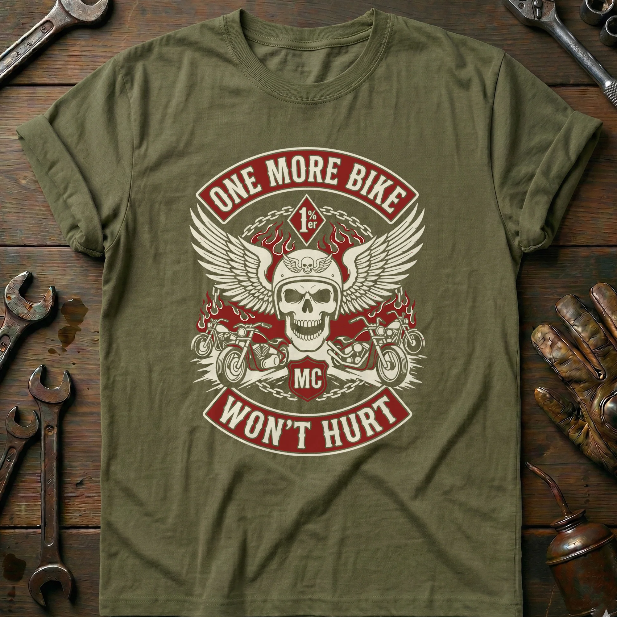 ONE MORE MC PATCH 031 T Shirt - Image 4
