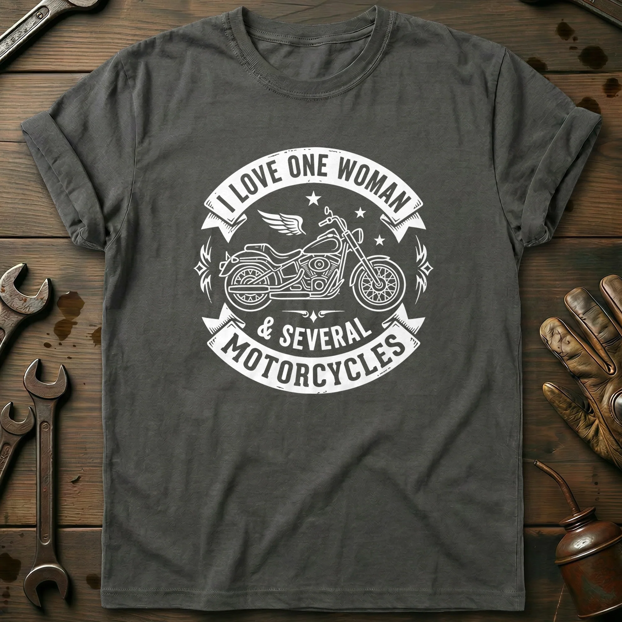 ONE WOMAN BADGE 031 T Shirt - Image 3