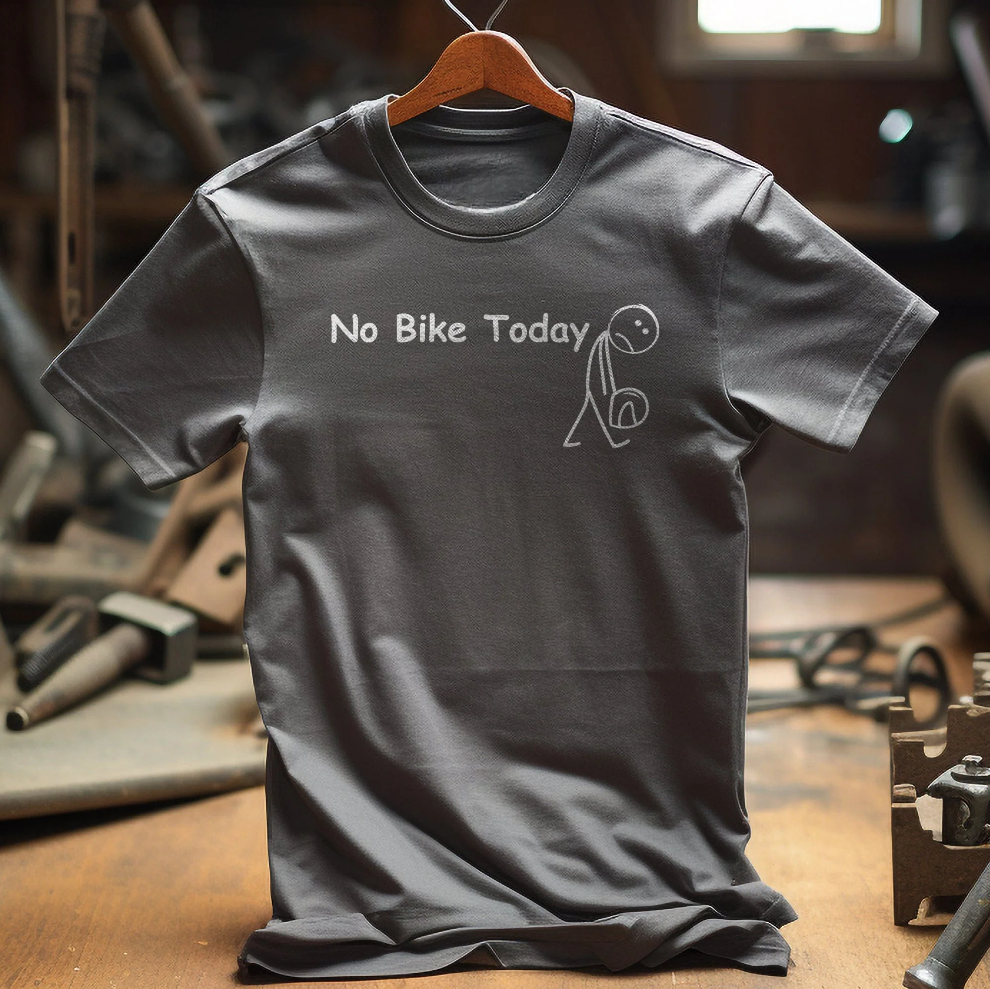 No Bike Today 2W T Shirt - Image 6