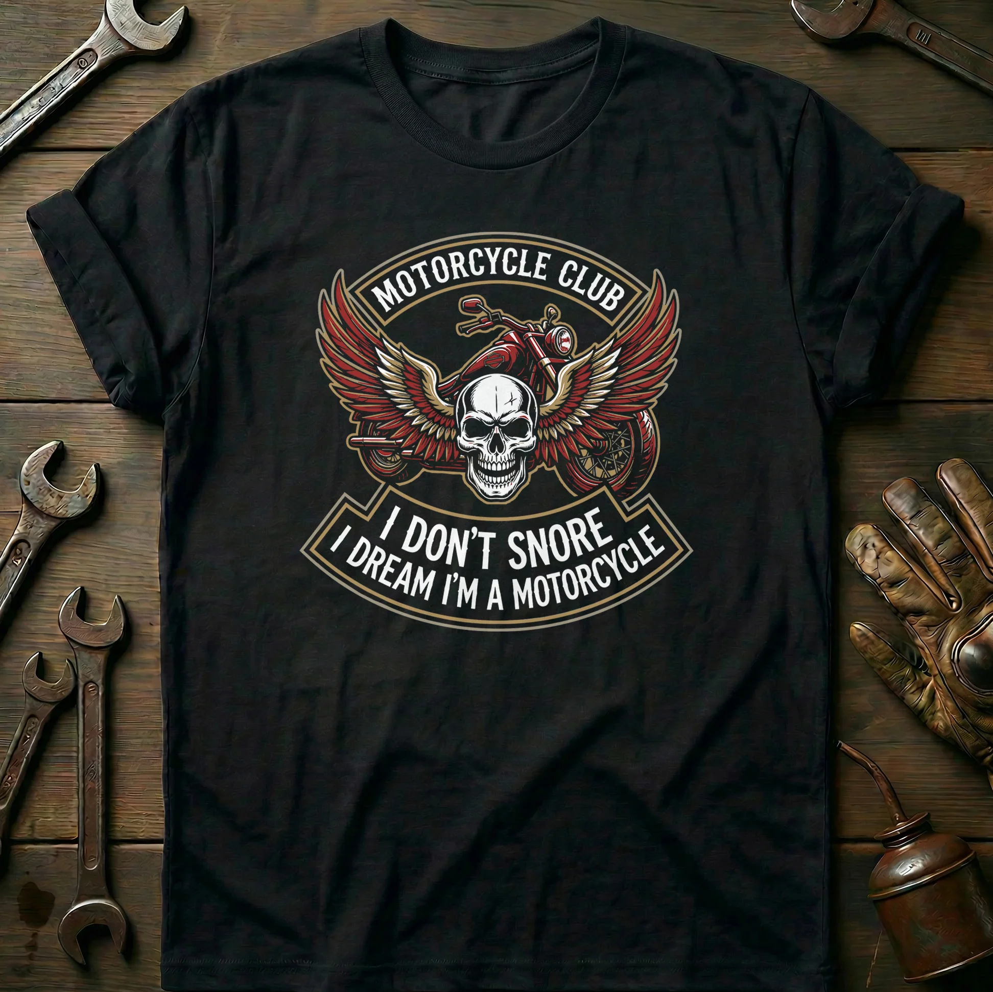 SNORE MC PATCH 031 T Shirt - Image 3