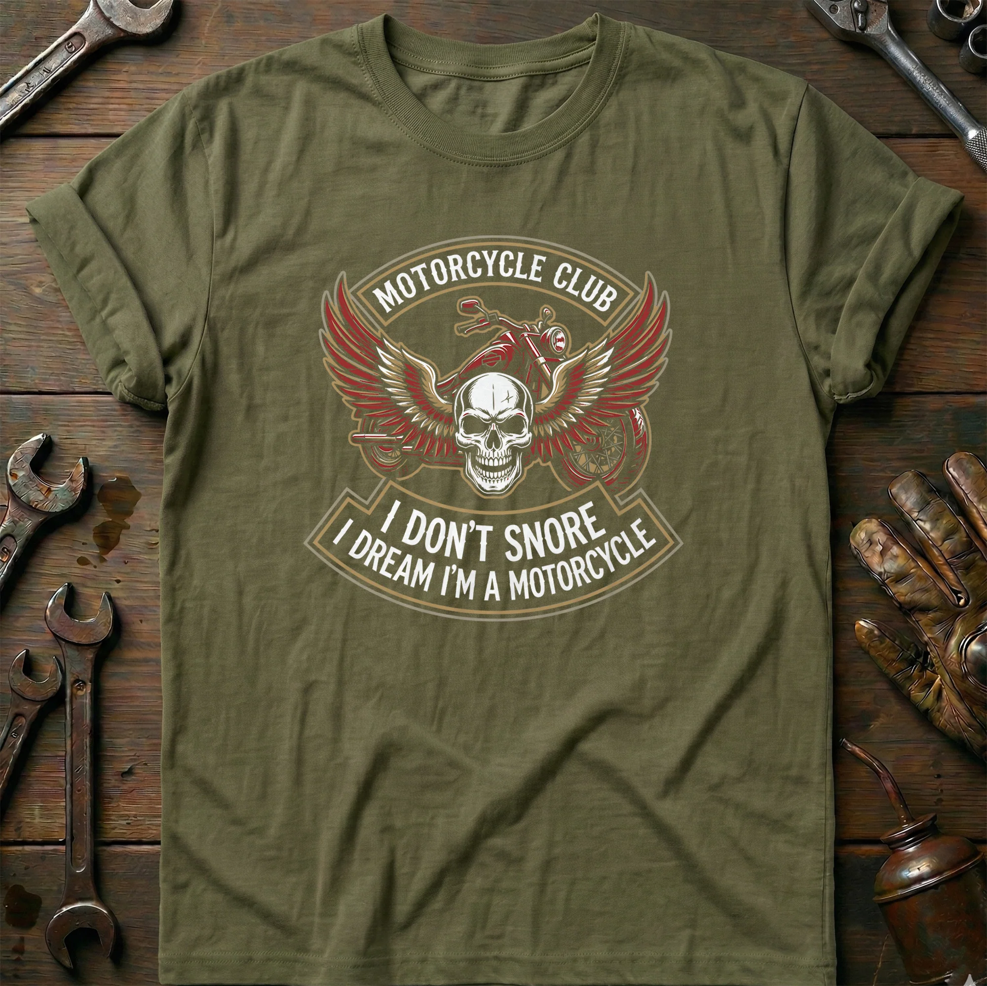 SNORE MC PATCH 031 T Shirt - Image 4