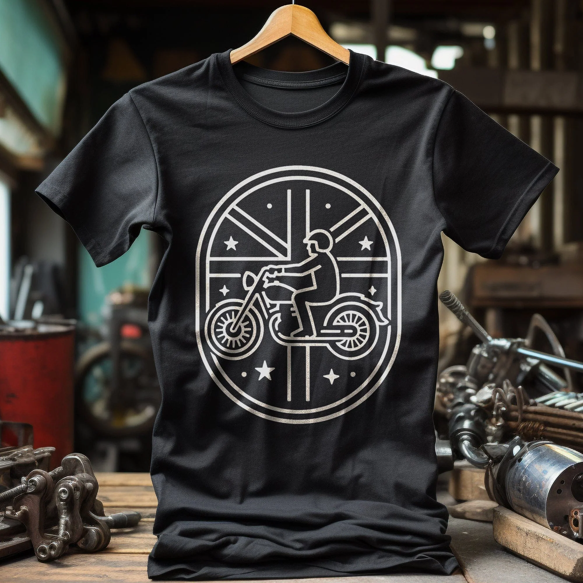 UK Biker 68 T Shirt - Image 5