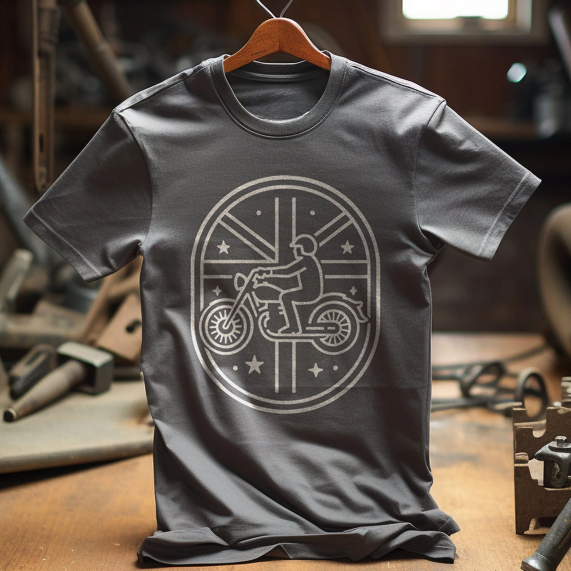 UK Biker 68 T Shirt - Image 6