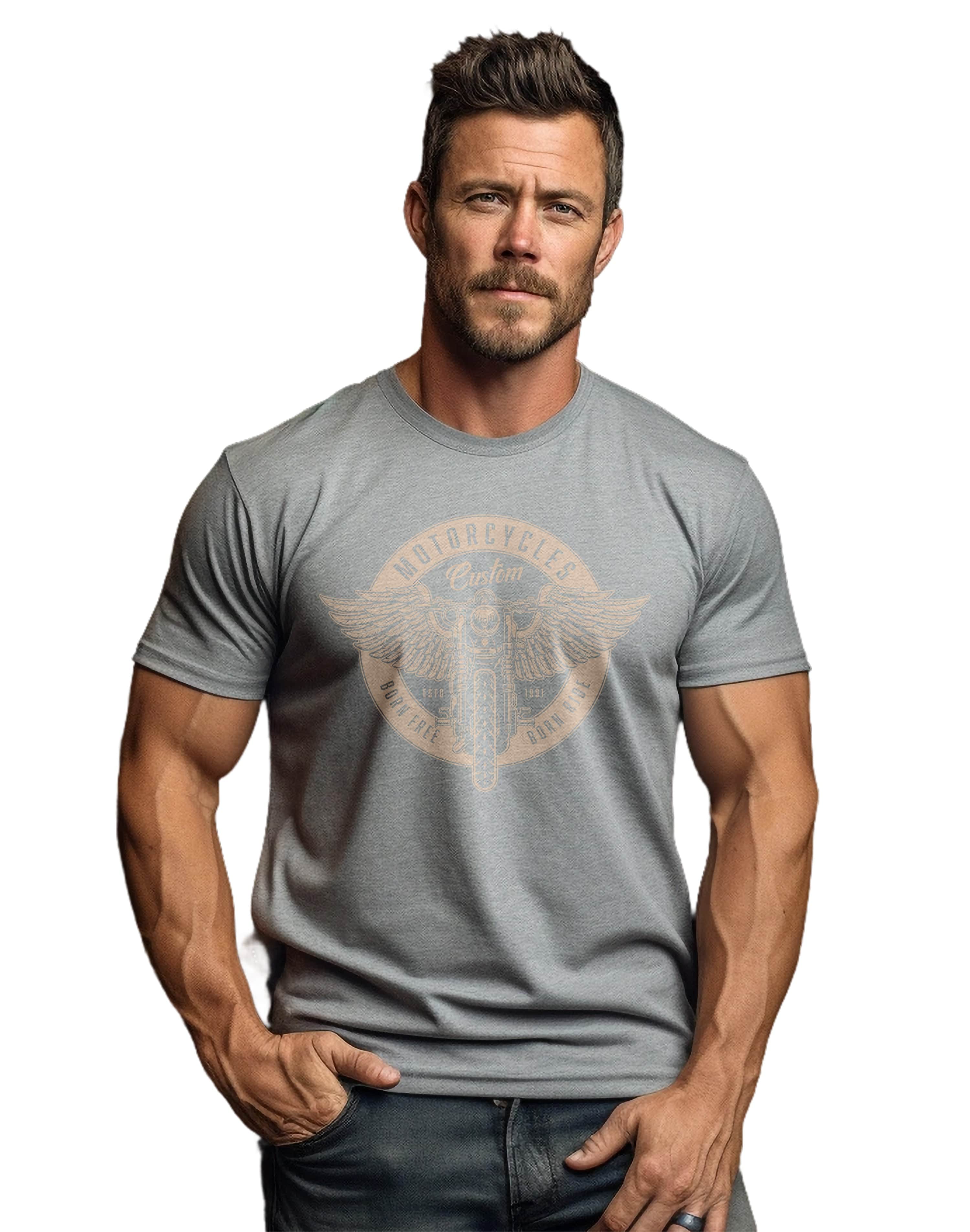 Wings Biker T-Shirt - Image 9